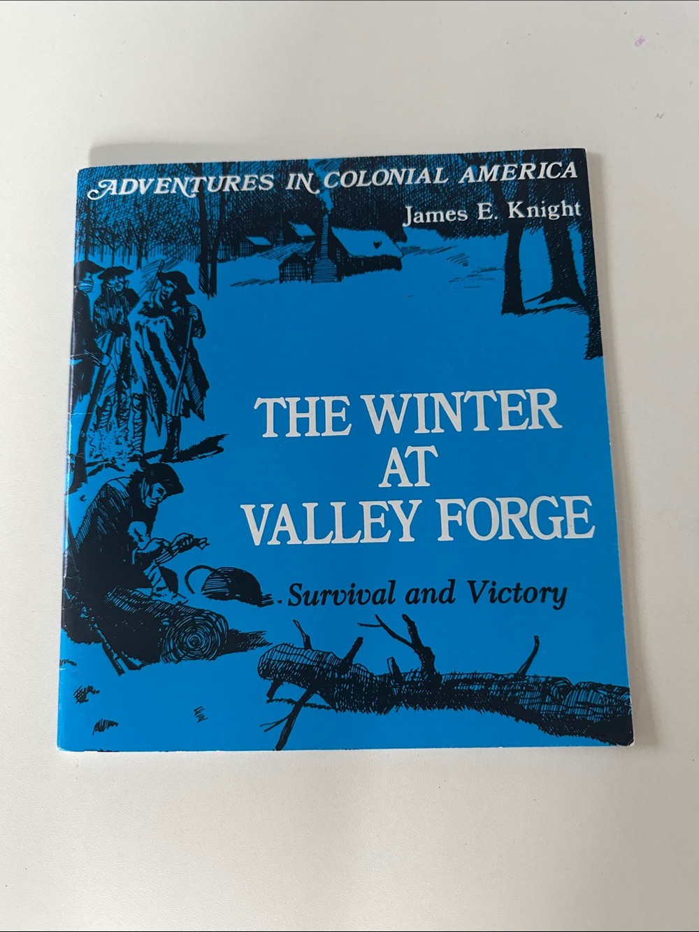 The Winter at Valley Forge - Blue Paperback